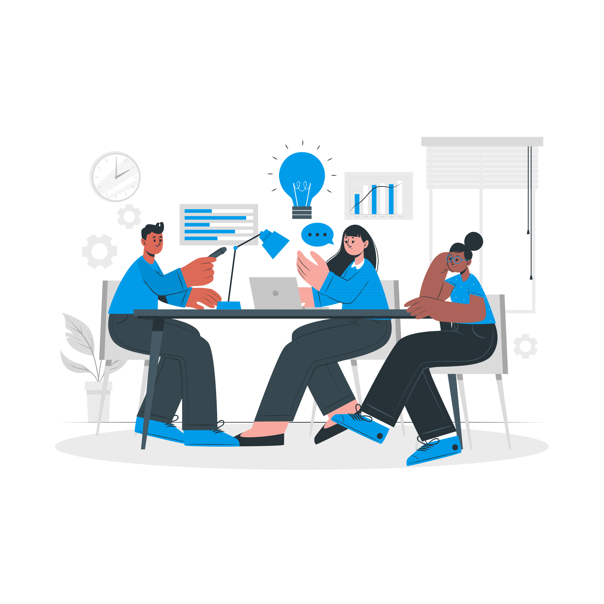 Designer criando layout de site moderno em tablet